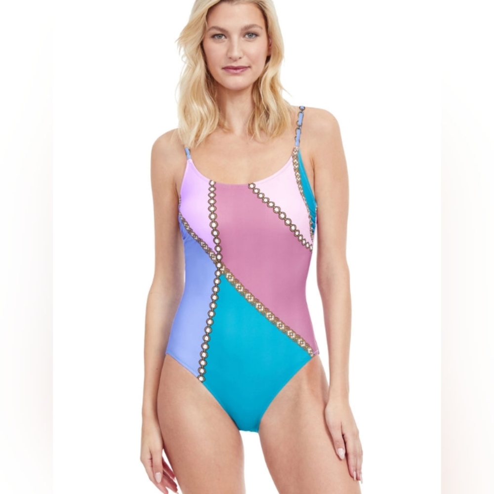 Gottex Modern Shades One Piece Swimsuit 10